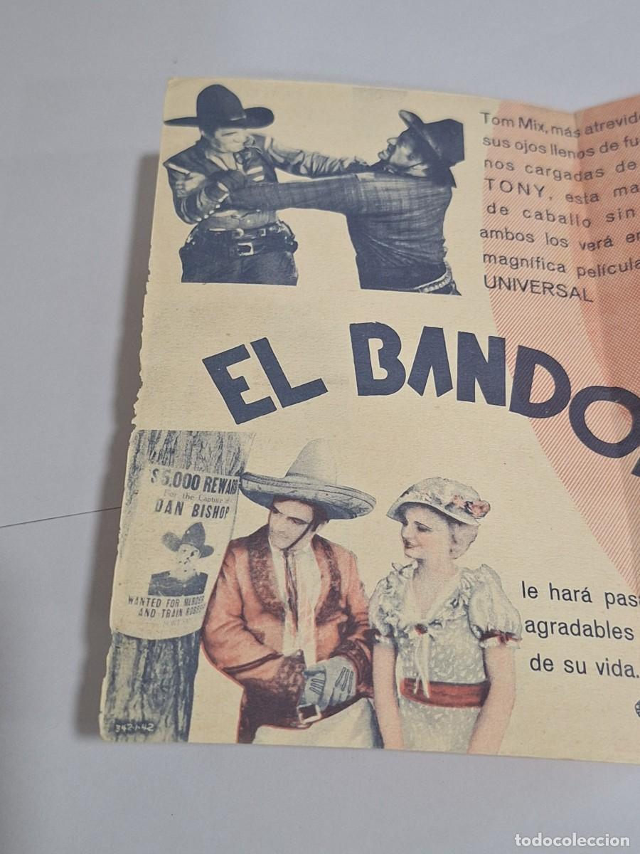Cine: FOLLETO / PROGRAMA CINE El bandolero de Texas - Foto 4