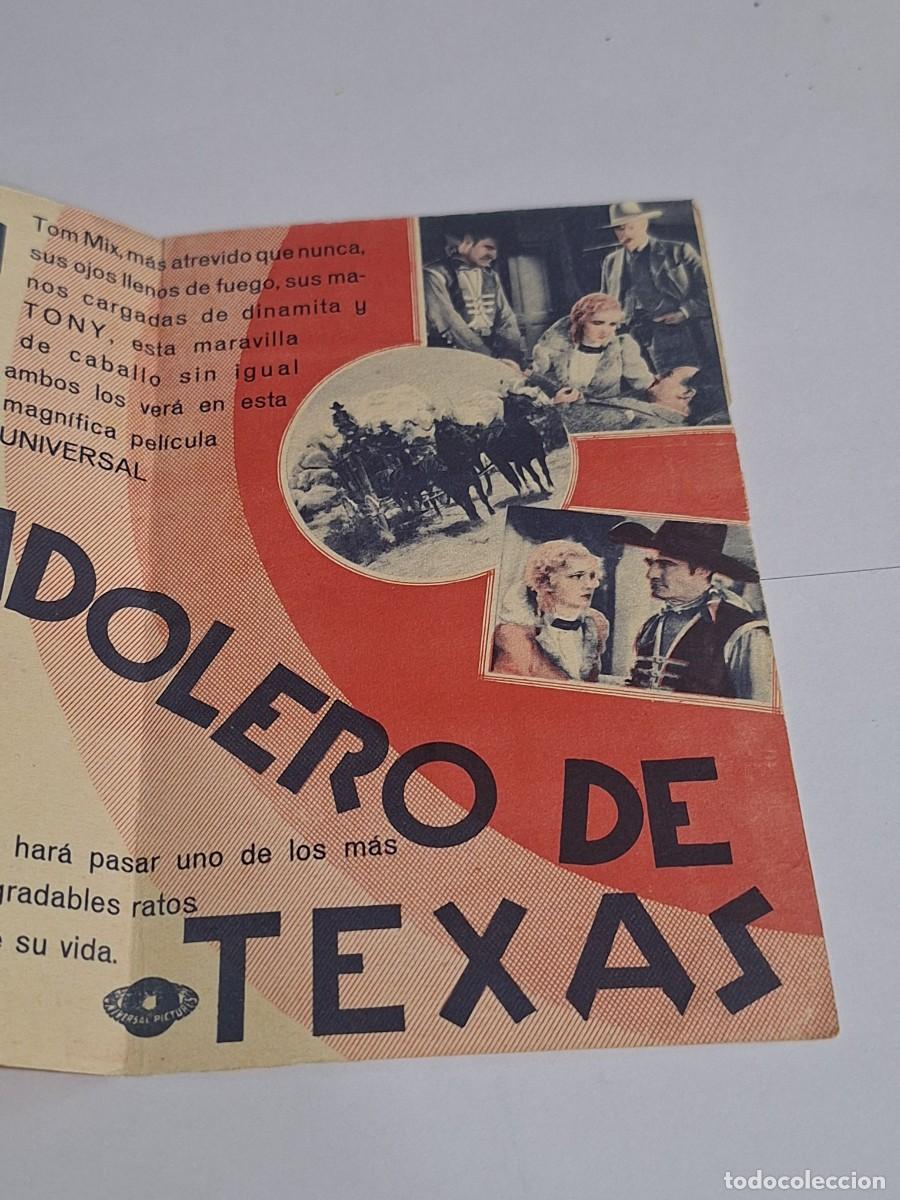 Cine: FOLLETO / PROGRAMA CINE El bandolero de Texas - Foto 5