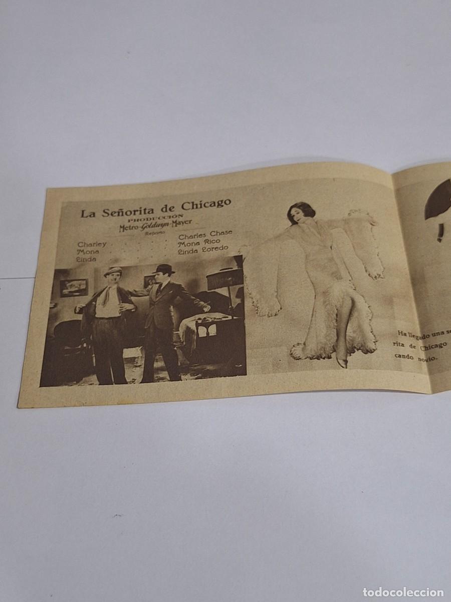 Cine: FOLLETO / PROGRAMA CINE . La se&ntilde;orita de Chicago - Foto 5
