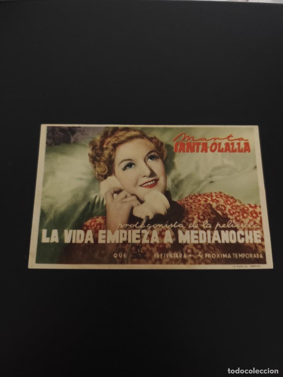  Foglietti di film di film antichi di cinema: La vida empieza a medianoche