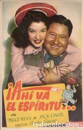 Cine: PROGRAMA DE CINE: &iexcl;AH&Iacute; VA EL ESP&Iacute;RITU&hellip;! PC-9277 - Foto 1