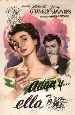 Cine: PROGRAMA DE CINE: ADAN Y&hellip; ELLA PC-9278 - Foto 1
