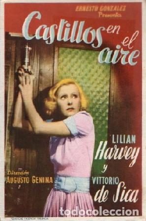 Cine: PROGRAMA DE CINE: CASTILLOS EN EL AIRE PC-9281 - Foto 1