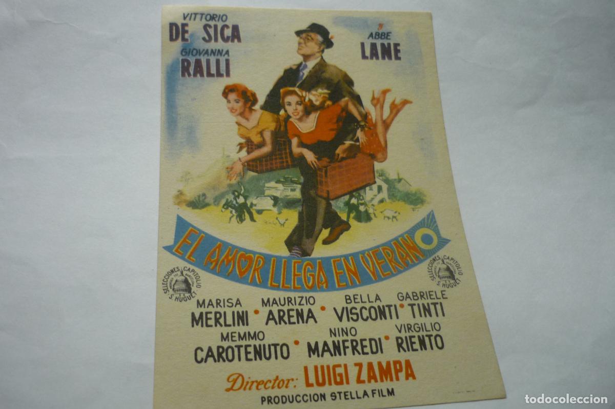 Cine: programa el amor llega en verano.-vittorio de sica - Foto 1