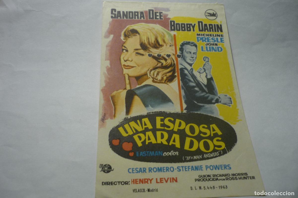 Cine: programa una esposa para dos,.sandra dee - Foto 1