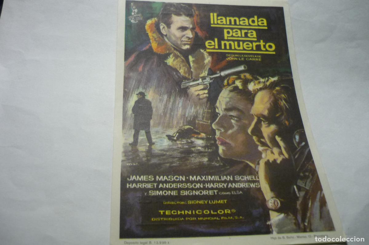Cine: programa llamada para el muerto.-james mason - Foto 1