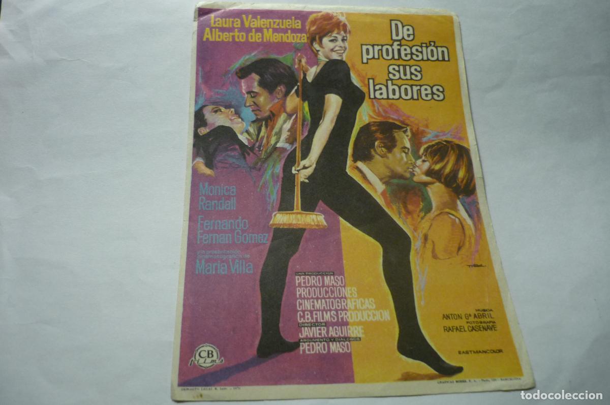 Cine: programa de profesion sus labores.-laura valenzuela - Foto 1