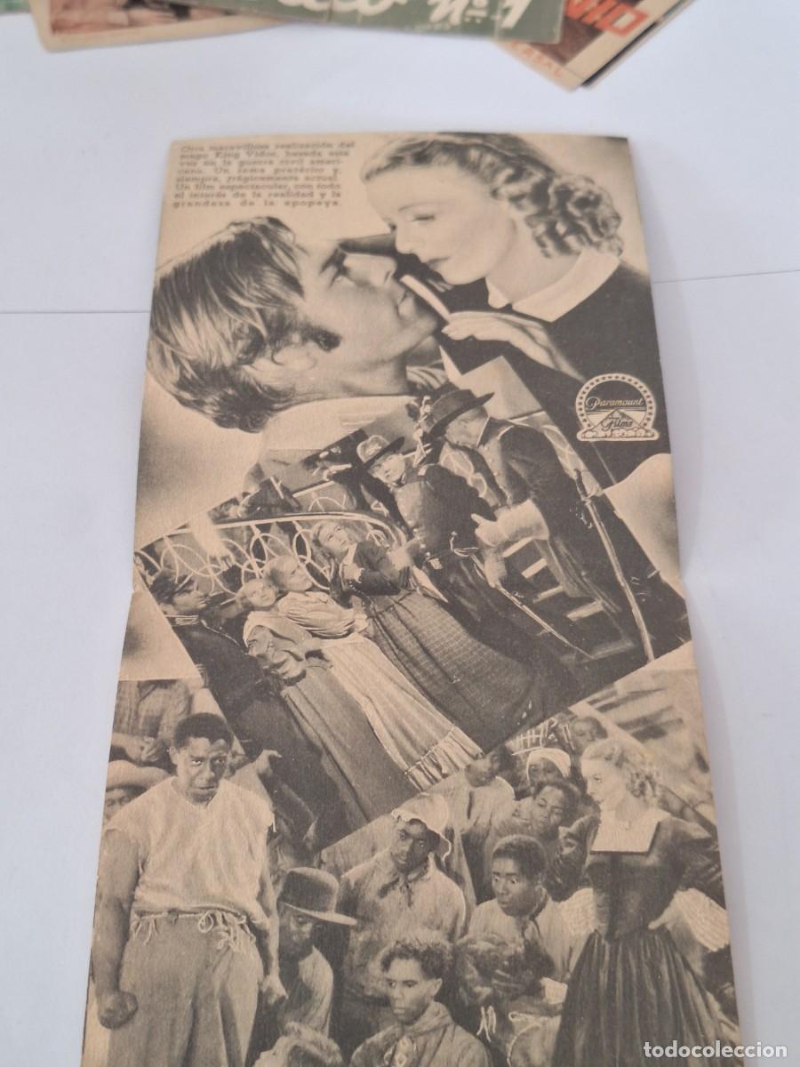 Cine: PAZ EN LA GUERRA PROGRAMA DOBLE PARAMOUNT MARGARET SULLAVAN RANDOLPH SCOTT KING VIDOR - Foto 2