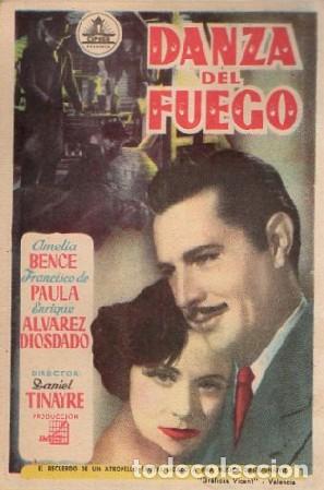 Cine: PROGRAMA DE CINE: DANZA DEL FUEGO PC-9298 - Foto 1