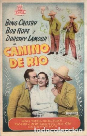 Cine: PROGRAMA DE CINE: CAMINO DE R&Iacute;O PC-9315 - Foto 1