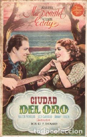 Cine: PROGRAMA DE CINE: CIUDAD DEL ORO PC-9319 - Foto 1