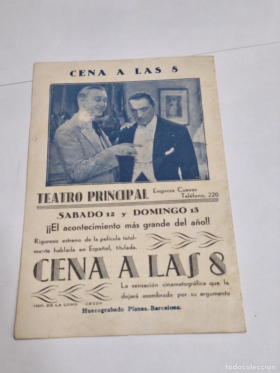 Cine: PROGRAMA CINE DOBLE: CENA A LAS 8, CINE VICTORIA - Foto 4