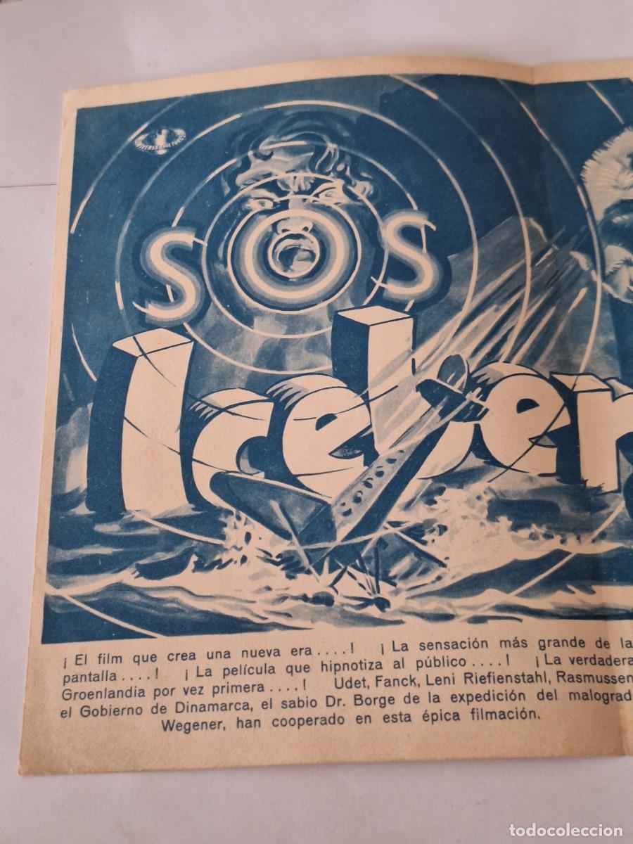 Cine: PROGRAMA SOS ICEBERG, ROD LA ROCQUE LENI RIEFENSTAHL - Foto 2