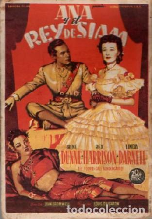 Cine: PROGRAMA DE CINE: ANA Y EL REY DE SIAM PC-9323 - Foto 1