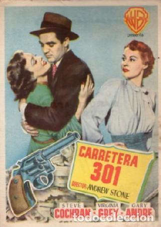 Cine: PROGRAMA DE CINE: CARRETERA 301 PC-9331 - Foto 1