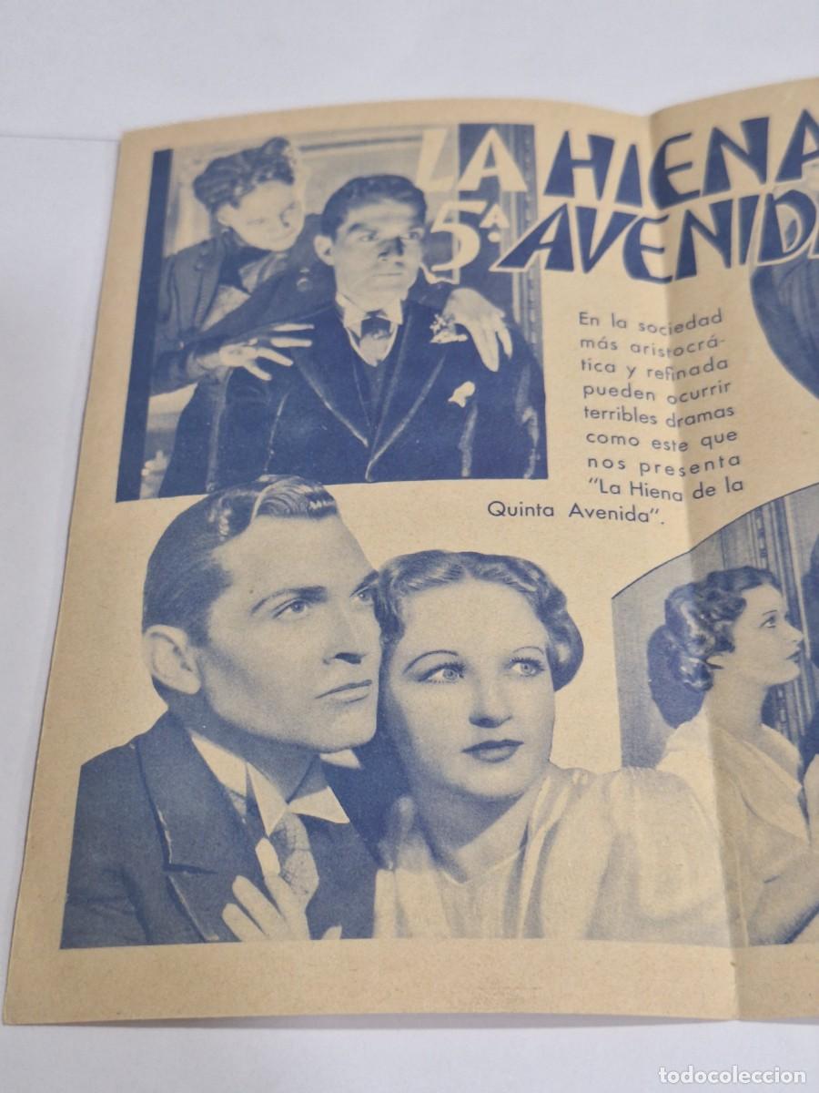 Cine: PROGRAMA DOBLE - LA HIENA DE LA 5&ordf; AVENIDA - MARY MORRIS - Foto 2