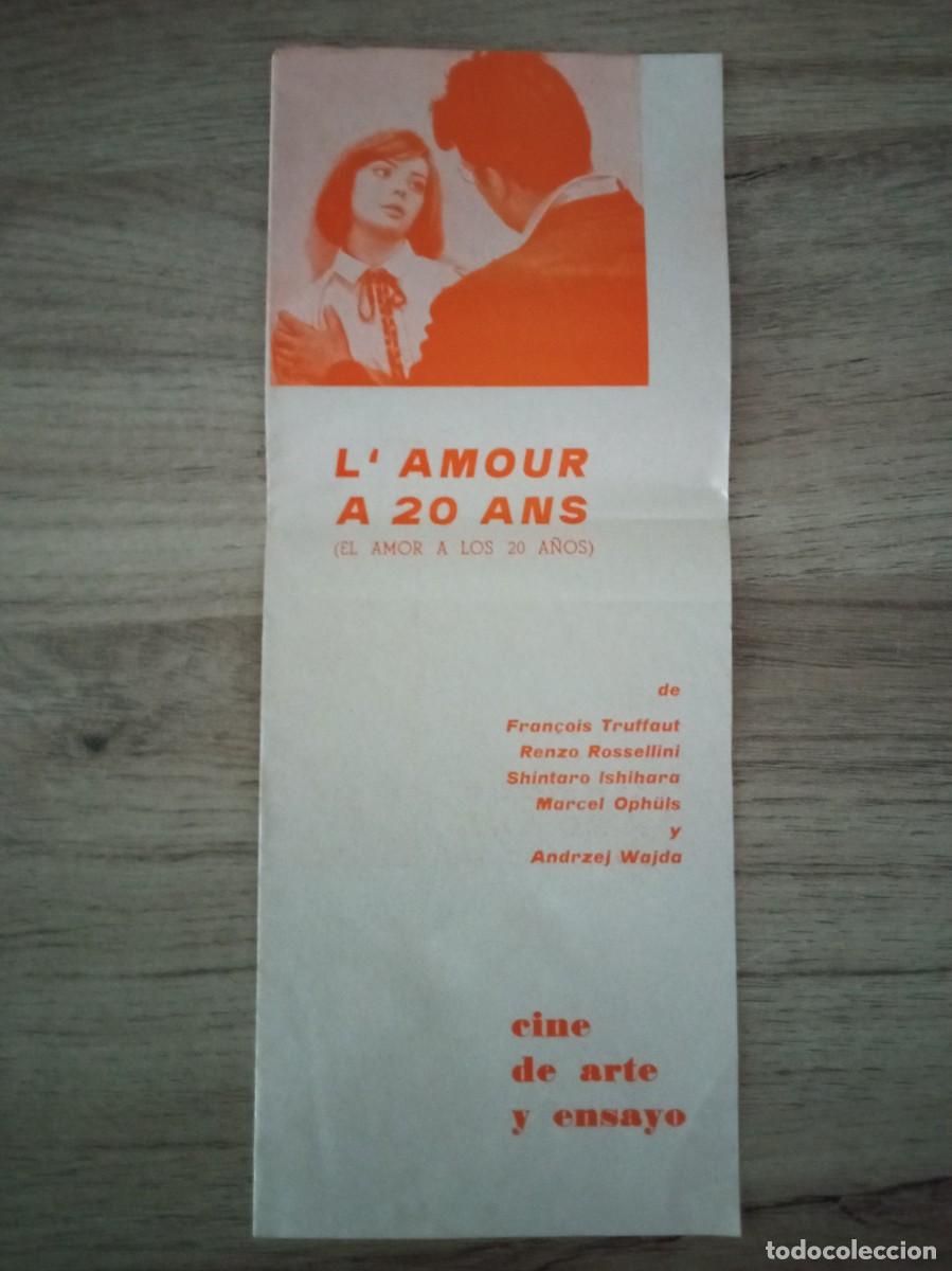 Cine: L&acute;AMOUR A 20 ANS (EL AMOR A LOS 20 A&Ntilde;OS), FRANCOIS TRUFFAUT