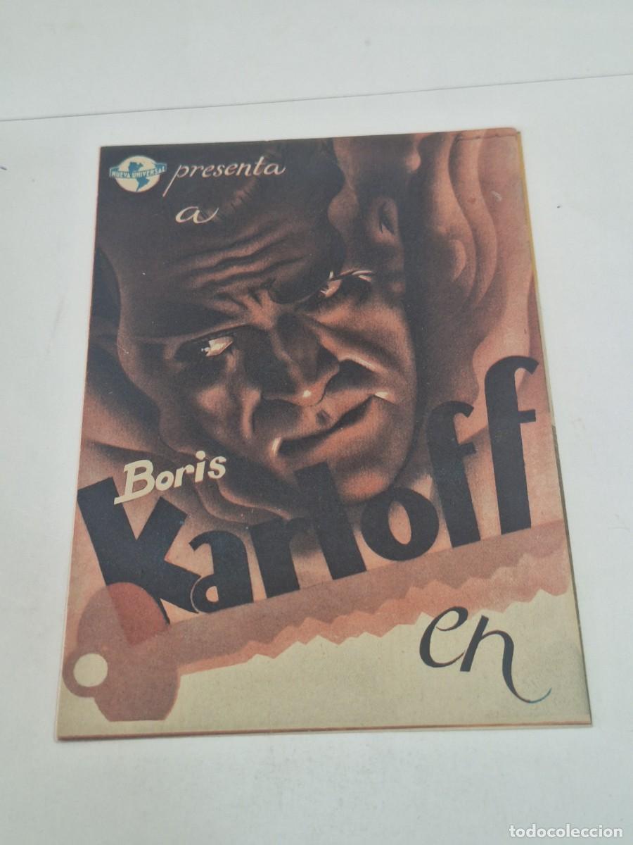 Cine: PROGRAMA DE CINE DOBLE - BORIS KARLOFF EN ALARMA EN LA CIUDAD - Foto 1
