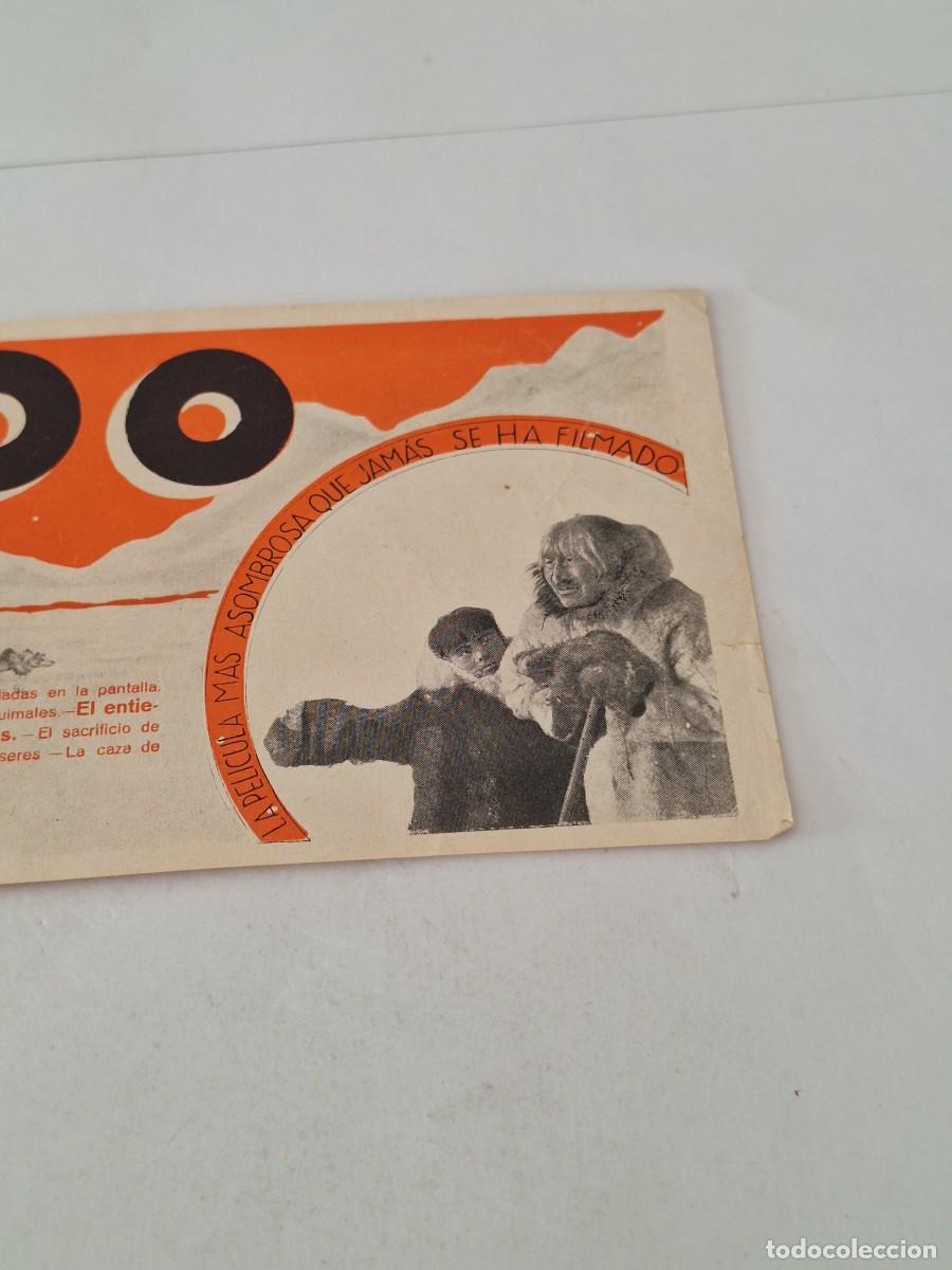 Cine: ANTIGUO FOLLETO PROGRAMA CINE DE MANO - IGLOO - ORIGINAL - Foto 8