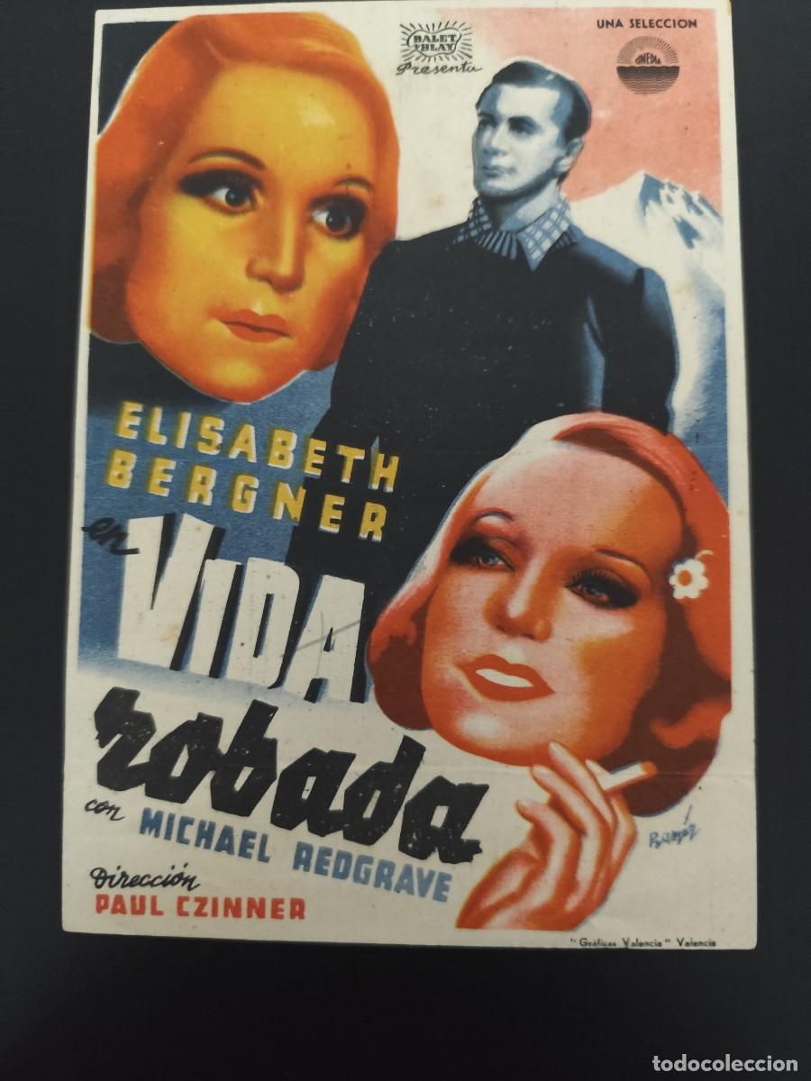 Cine: Vida robada con publicidad Teatro Leal