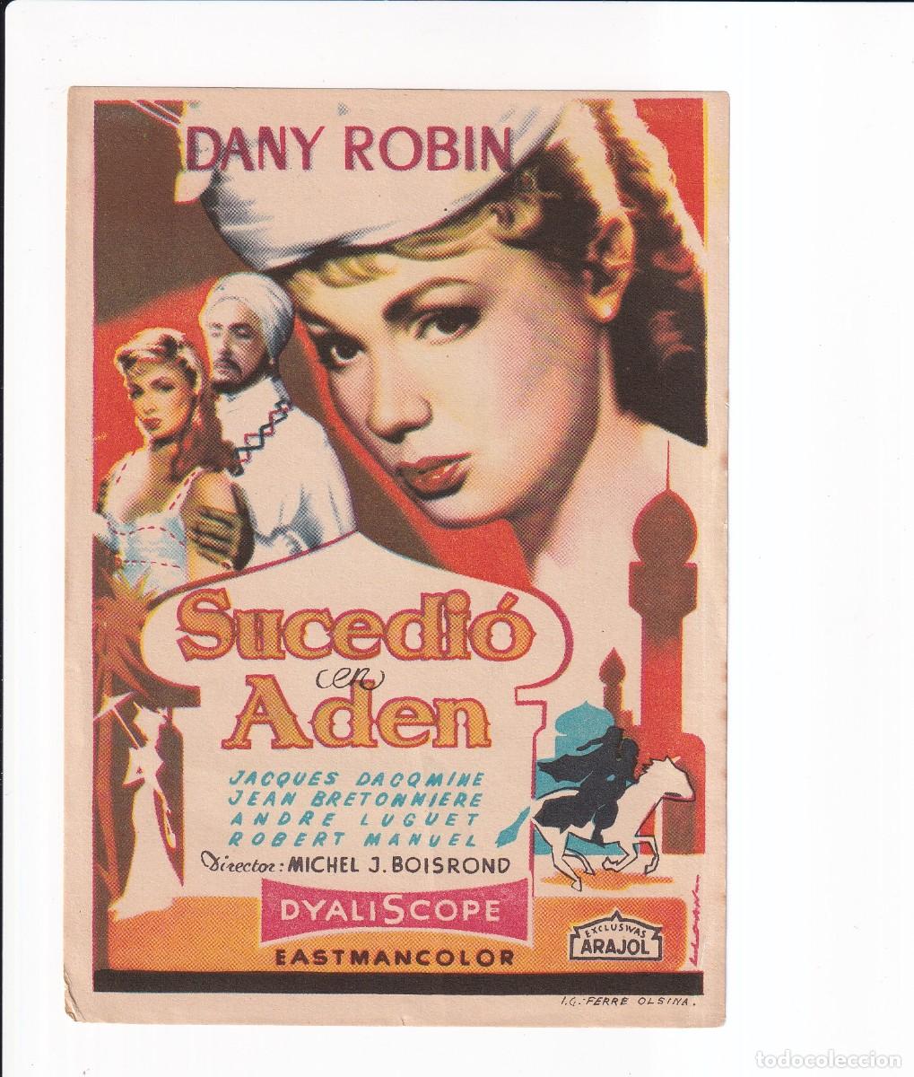 Cine: SUCEDIO EN ADEN : DANY ROBIN - Foto 1