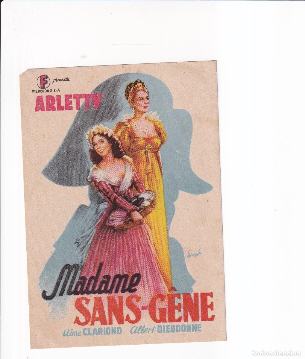 Cine: MADAME SANS-GENE : AIME CLARIOND - Foto 1