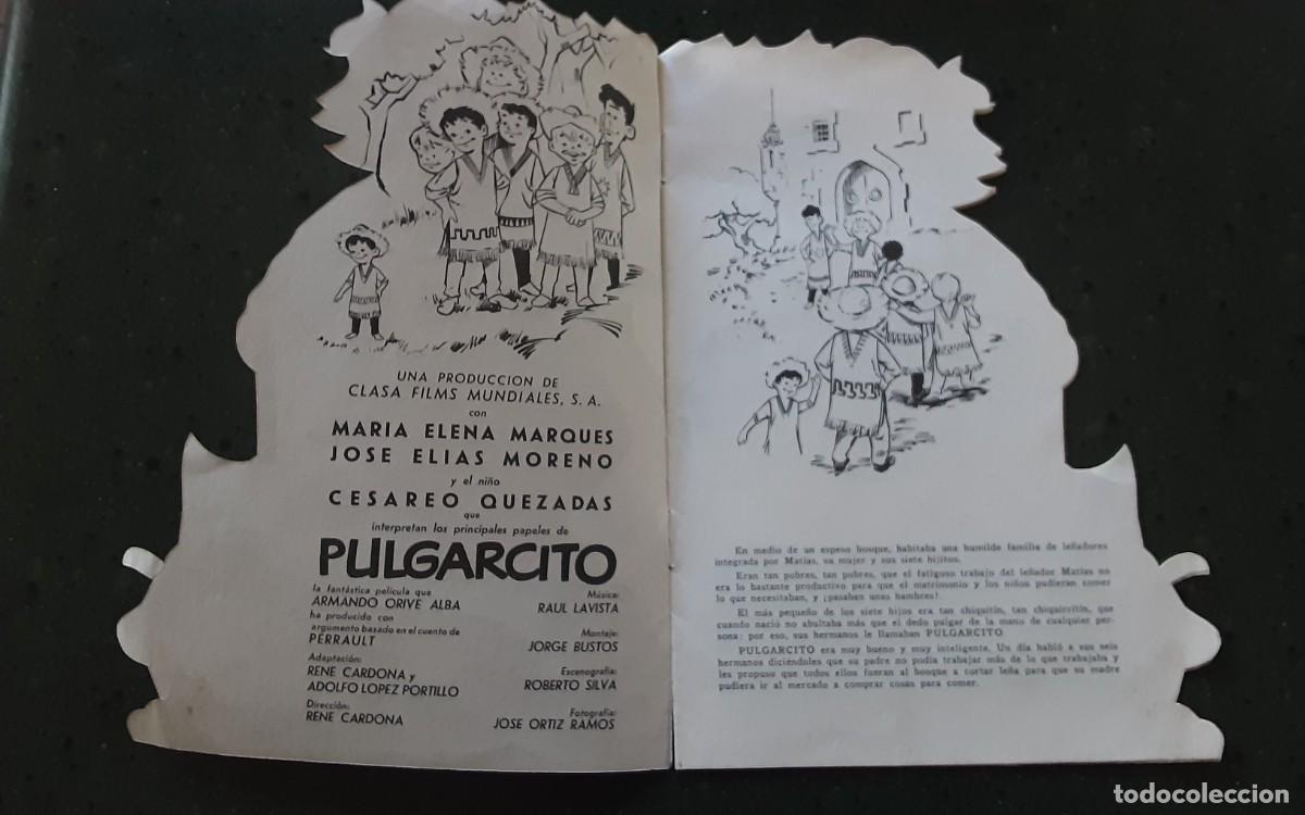 Cine: Pulgarcito, programa libreto troquelado , Mar&iacute;a Elena Marqu&eacute;s - Foto 2