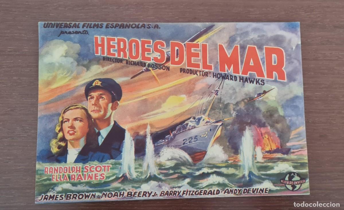 Cine: H&eacute;roes del mar. Programa de mano - Foto 1