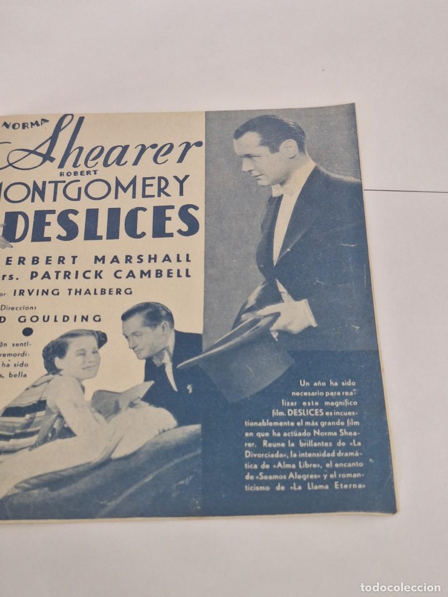 Cine: PROGRAMA DE CINE - NORMA SHEARER EN DESLICES - Foto 4