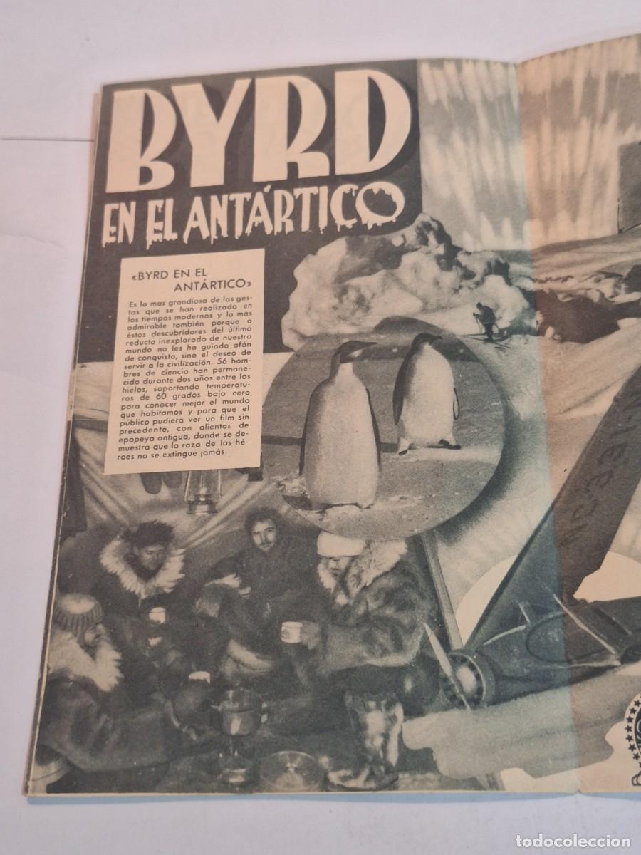Cine: FOLLETO CINE BYRD EN EL ATL&Aacute;NTICO - Foto 2