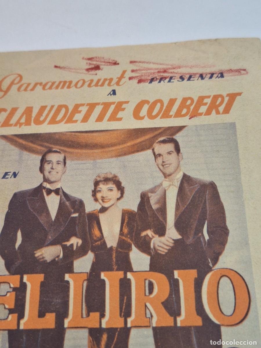 Cine: Folleto de cine El libro dorado . Fred Mac Murray - Foto 2