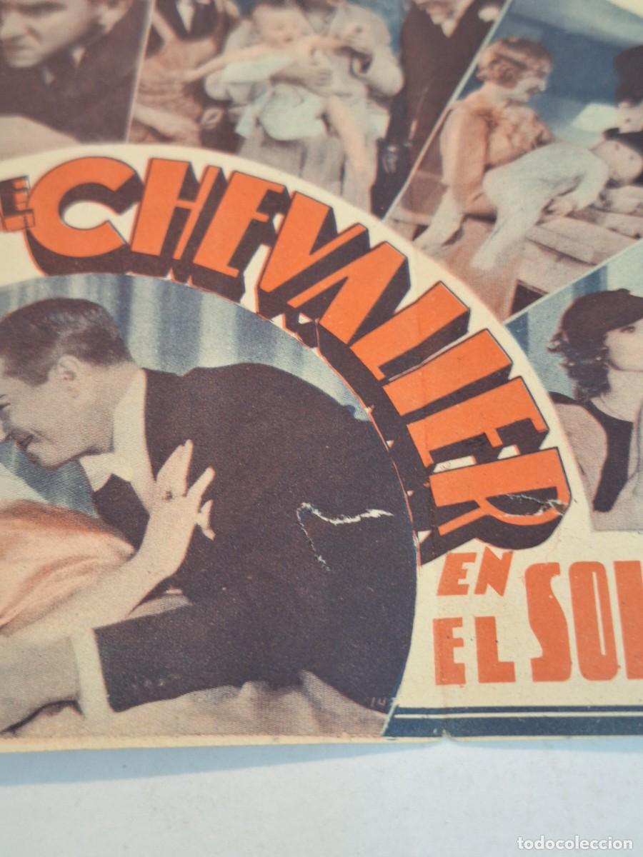 Cine: EL SOLTERO INOCENTE PROGRAMA DOBLE PARAMOUNT MAURICE CHEVALIER - Foto 5