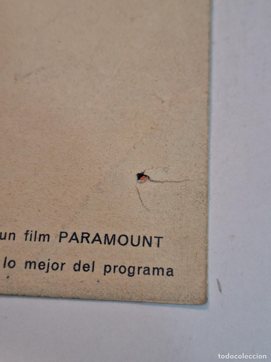 Cine: EL SOLTERO INOCENTE PROGRAMA DOBLE PARAMOUNT MAURICE CHEVALIER - Foto 7