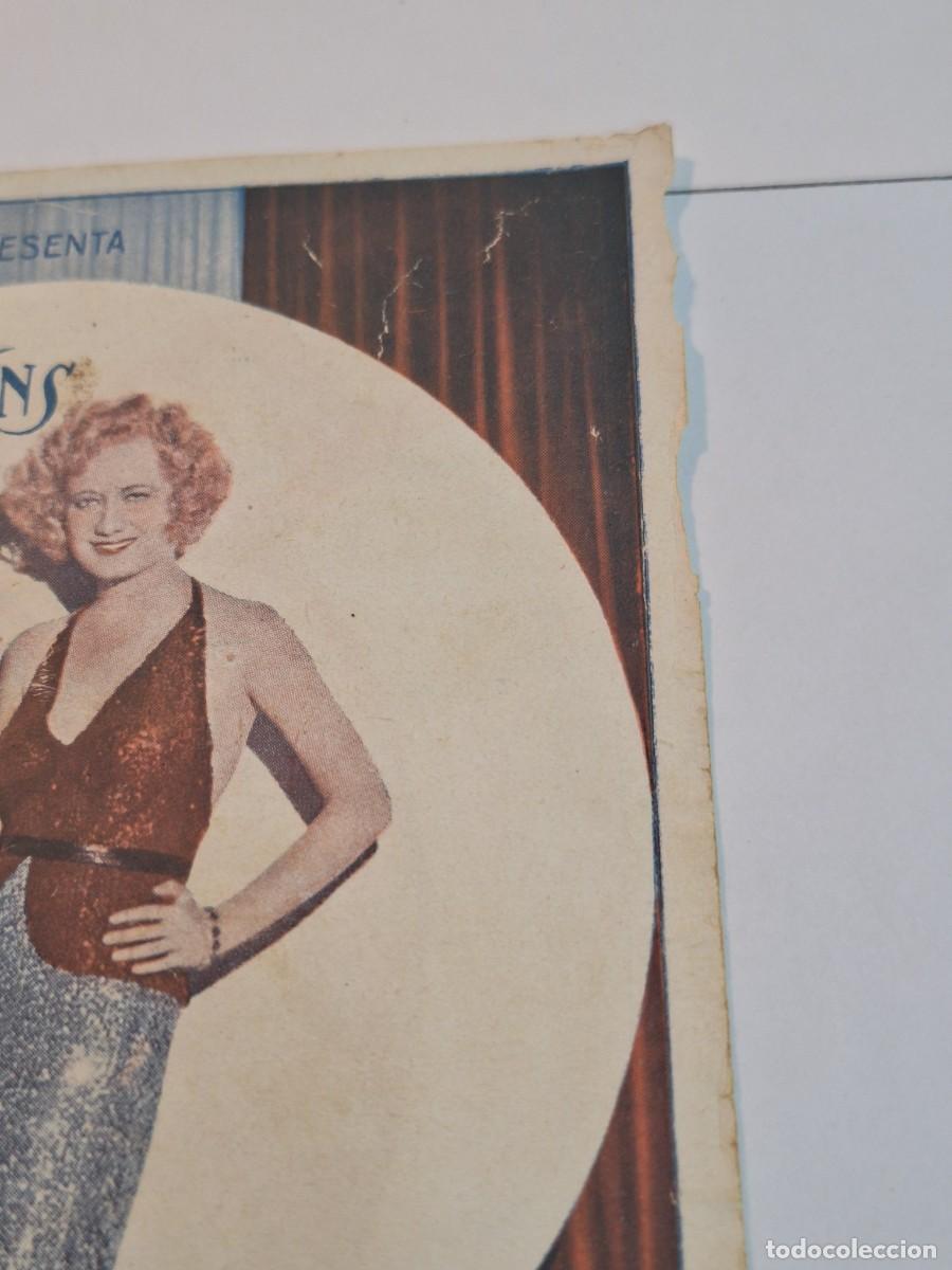 Cine: BAILANDO A CIEGAS PROGRAMA DOBLE PARAMOUNT MIRIAM HOPKINS - Foto 2