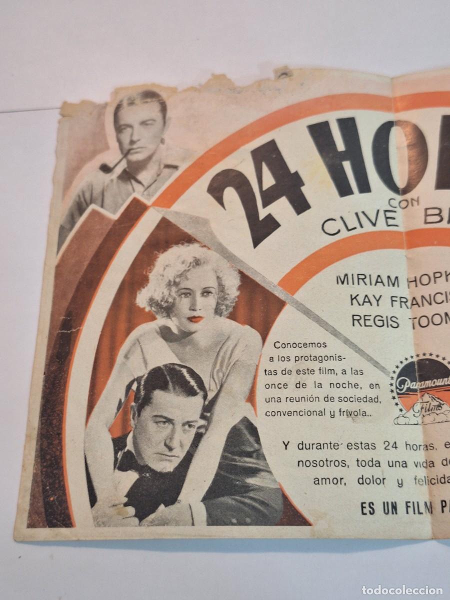 Cine: FOLLETO PROGRAMA CINE DOBLE 24 HORAS - Foto 3