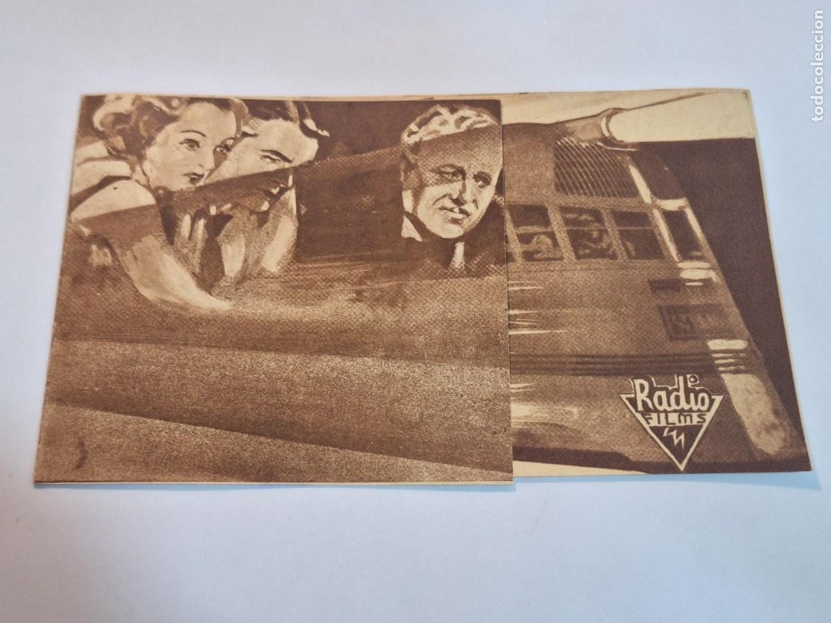 Cine: EL RAYO DE PLATA PROGRAMA DOBLE RKO SALLY BLANE CHARLES STARRET - Foto 1