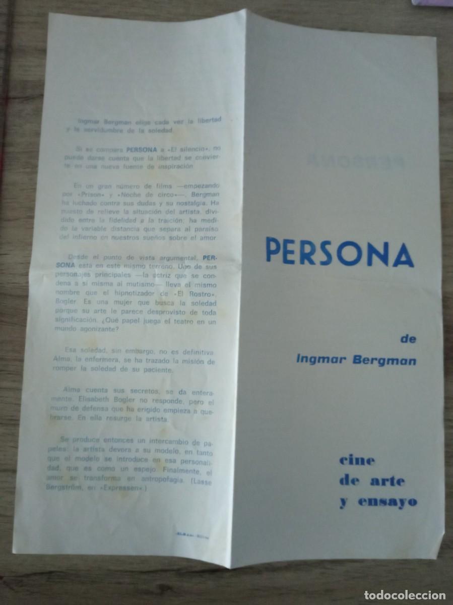 Cine: PERSONA, INGMAR BERGMAN - Foto 3