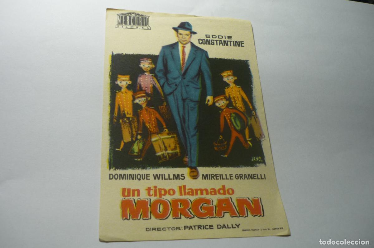 Cine: programa un tipo llamado morgan eddie constantine -publicidad - Foto 1