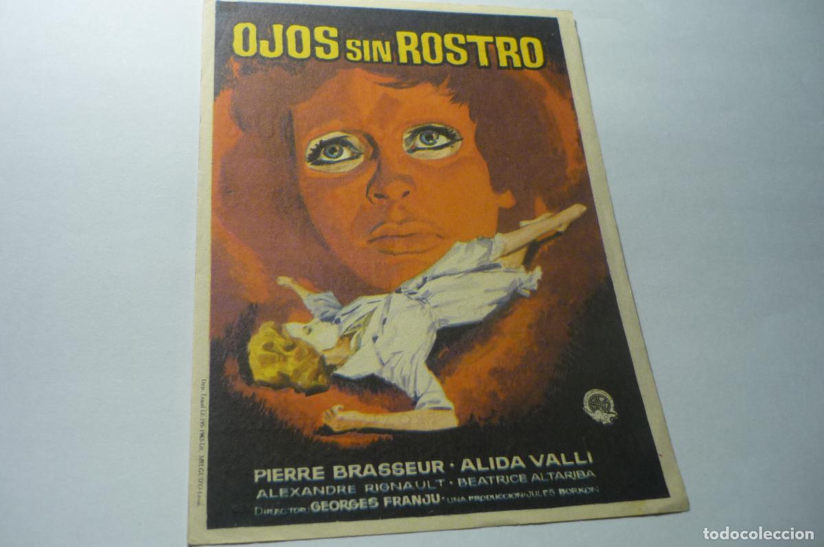 Cine: programa ojos sin rostro - alida valli publicidad monterrosa reus - Foto 1