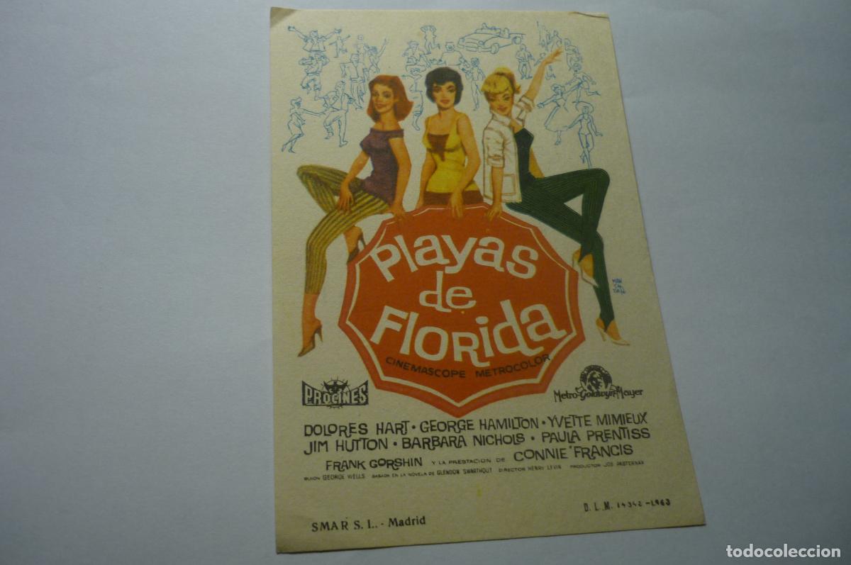 Cine: programa playas de florida-george hamilton --sello cine - Foto 1