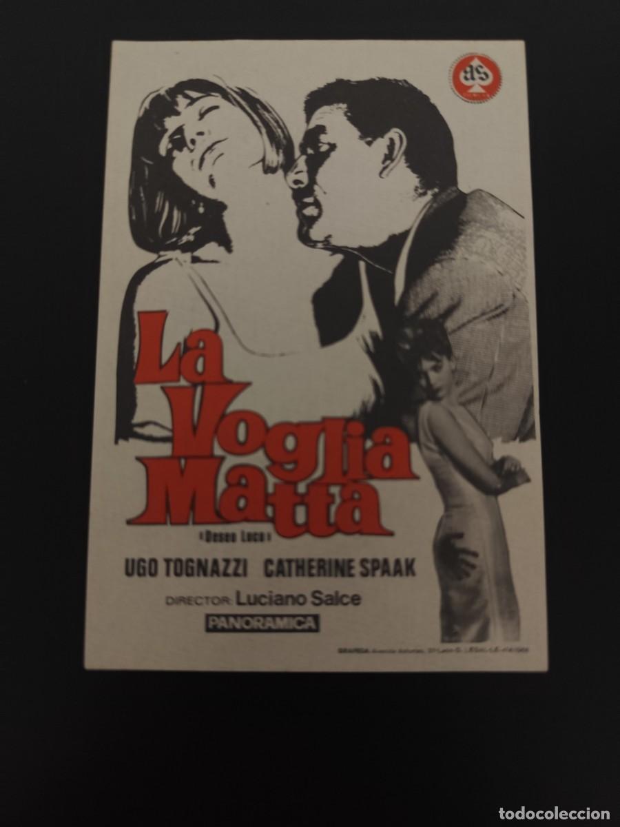  Flyers Publicitaires de films Anciens: La voglia matta sin publicidad