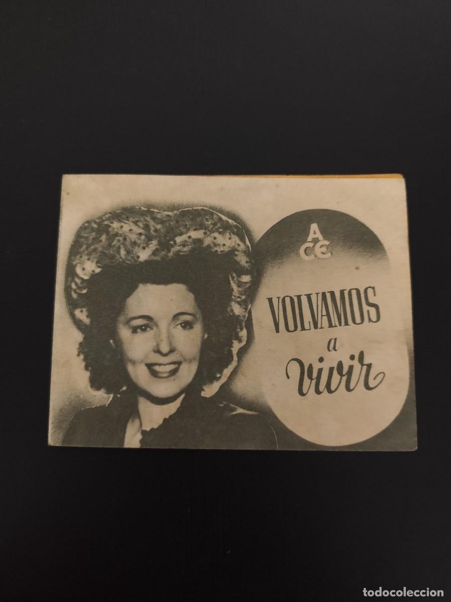  Flyers Publicitaires de films Anciens: Volvamos a vivir Doble sin publicidad