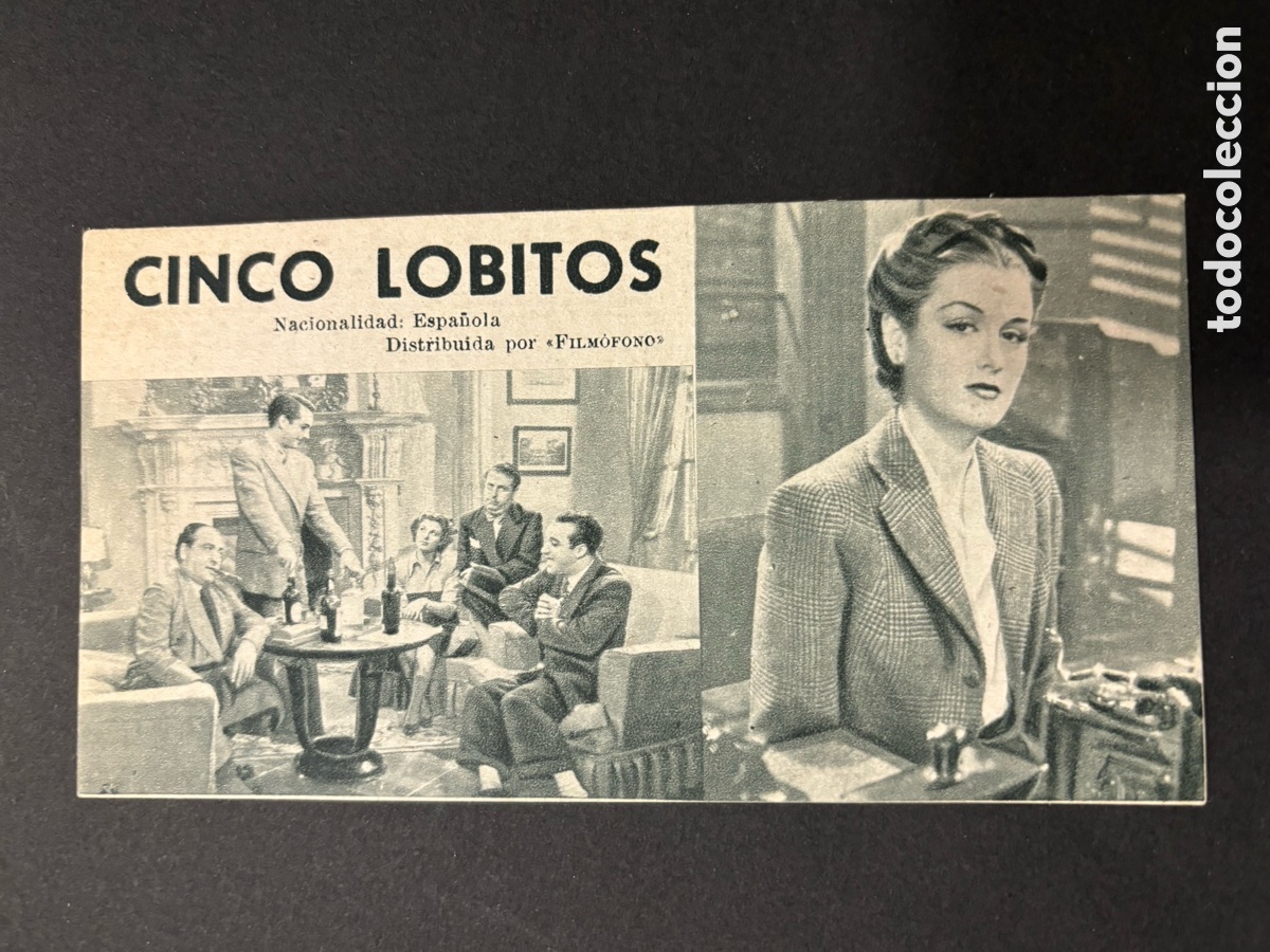 Cine: Programa ficha 229 cinco lobitos Irene Caba Alba - Foto 1