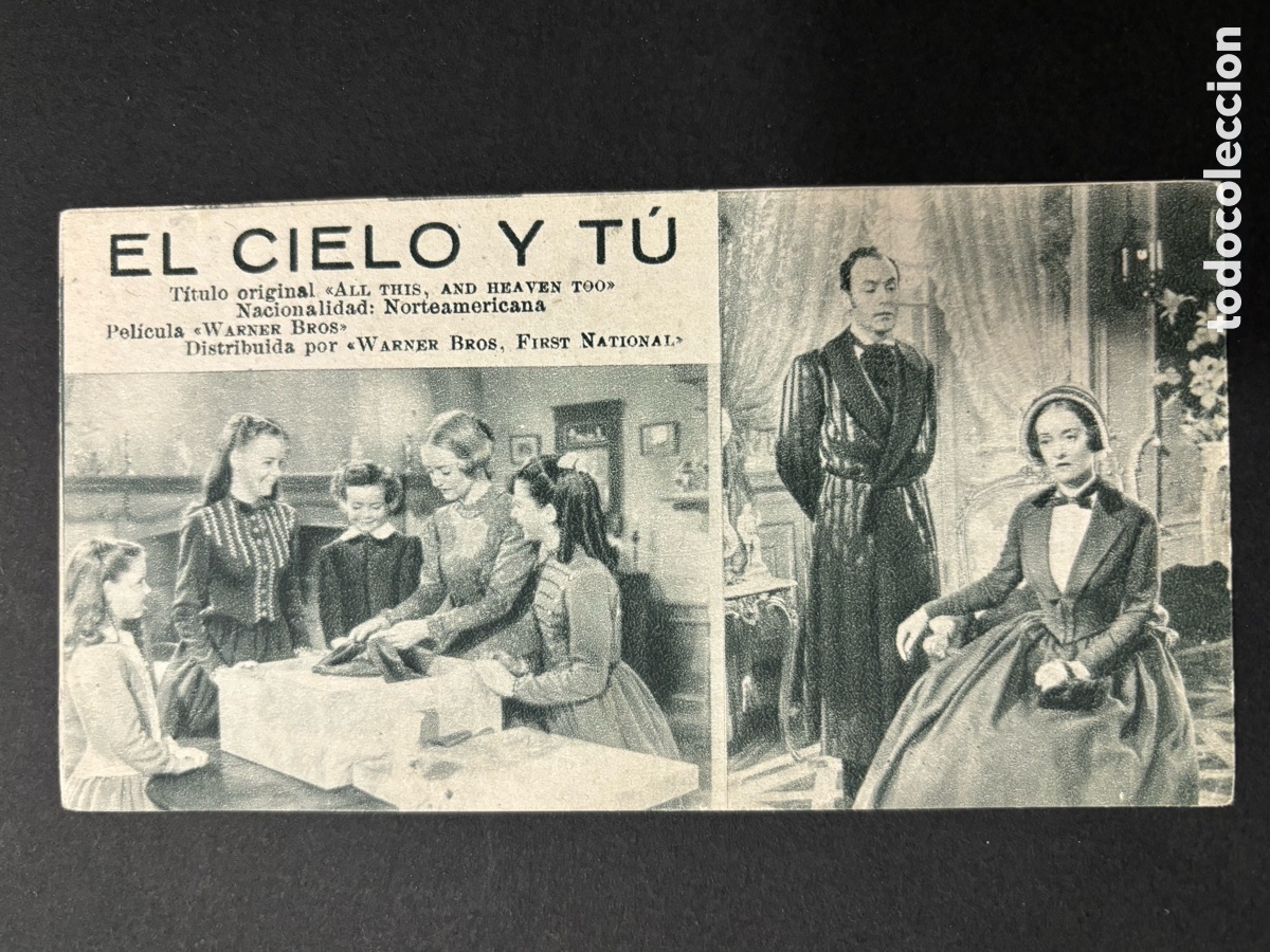 Cine: Programa ficha 240 el cielo y tu bette Davis - Foto 1
