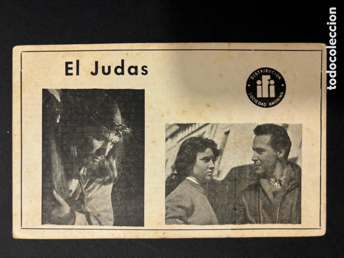 Cine: Programa ficha el Judas Antonio vilar - Foto 1