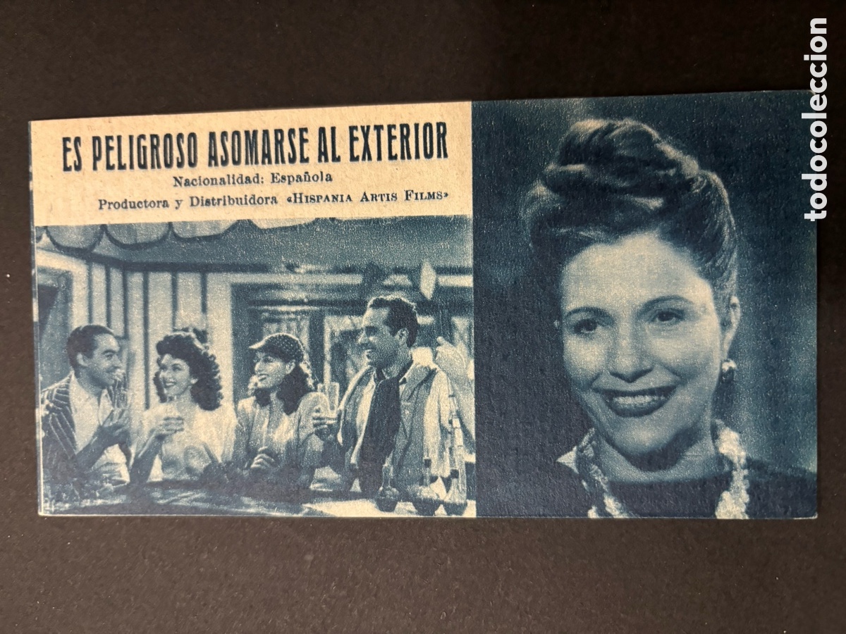 Folhetos de m&atilde;o de filmes antigos de cinema: Programa ficha 246 es peligroso asomarse al exterior Fernando Fern&aacute;n G&oacute;mez