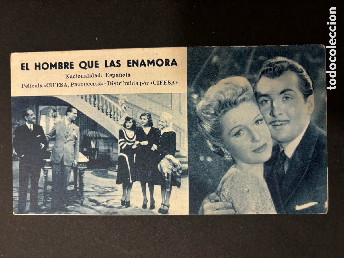 Cine: Programa ficha 14 el hombre que las enamora armando calvo - Foto 1