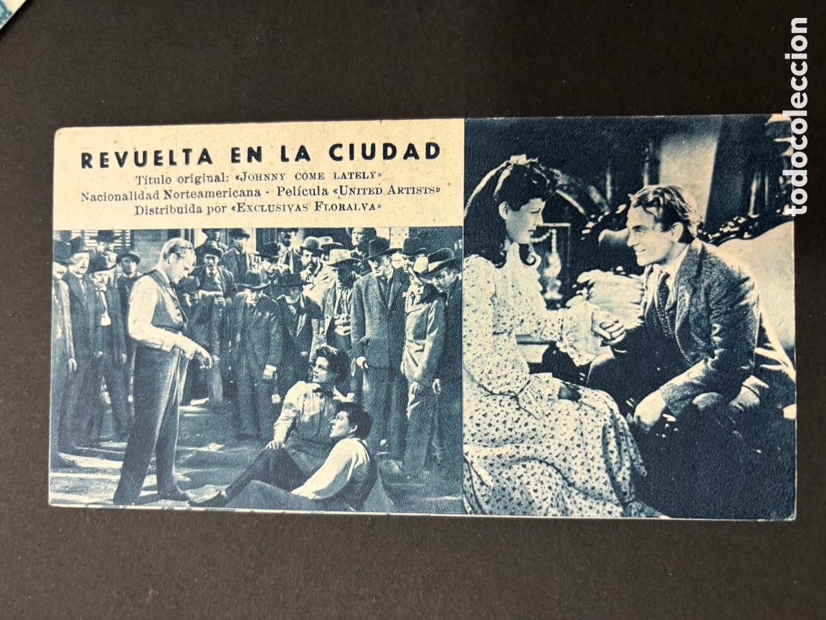 Cine: Programa ficha 58 revuelta en la ciudad james cagney - Foto 1