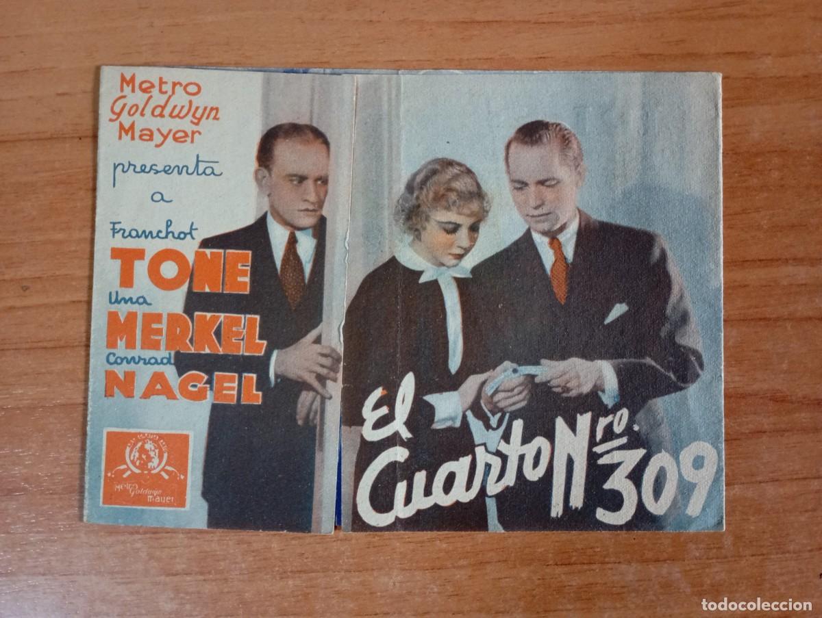 Cine: ROSA-.PROGRAMA DE LA PELICULA---EL CUARTO N&ordm; 309 - Foto 1