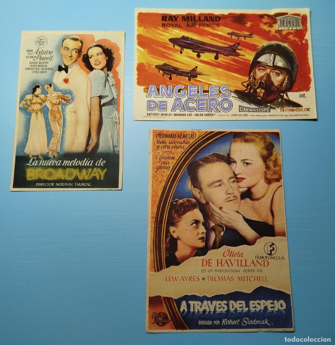Cine: Lote de 14 antiguos programas de cine - Foto 1